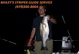 Striper fishing guide service